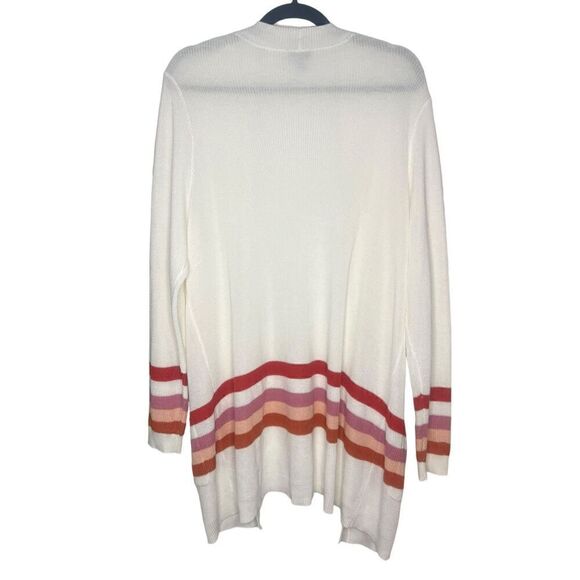 Torrid Open Front Cream Cardigan Sweater Women’s 2X - Picture 6 of 7